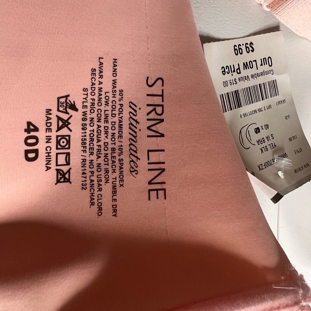 STRM LINE intimates 40D pink color